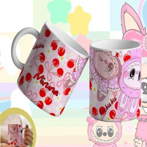 Cana Personalizata cu Labubu - Ciresici