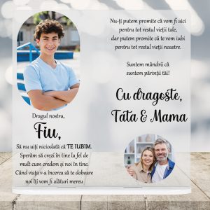 Placheta - Cadou pentru Fiul Nostru