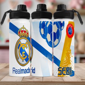 Sticla pentru Apa Personalizata cu Real Madrid - 800ml