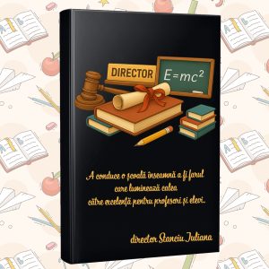 Agenda Personalizata Cadou pentru Directorul Scolii