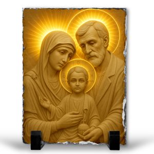 Ardezie cu Efect 3D - Sfanta Familie