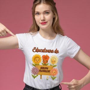Tricou Educatoare de Grupa Florilor