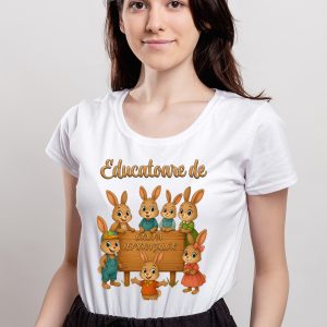 Tricou Educatoare de Grupa Iepurasilor