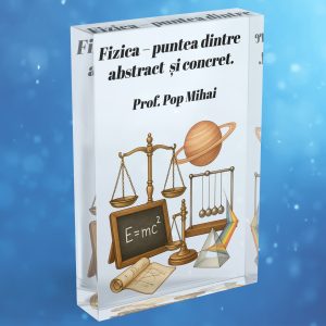 Trofeu Personalizat - Cadou pentru Profesorul de Fizica