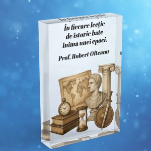 Trofeu Personalizat - Cadou pentru Profesorul de Istorie